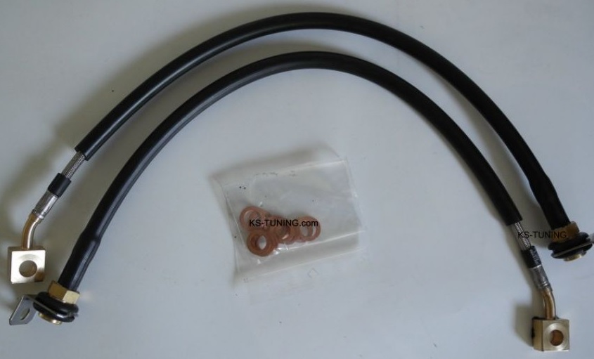 Wrangler TJ / YJ - Stahlflex Bremsleitung 50 cm