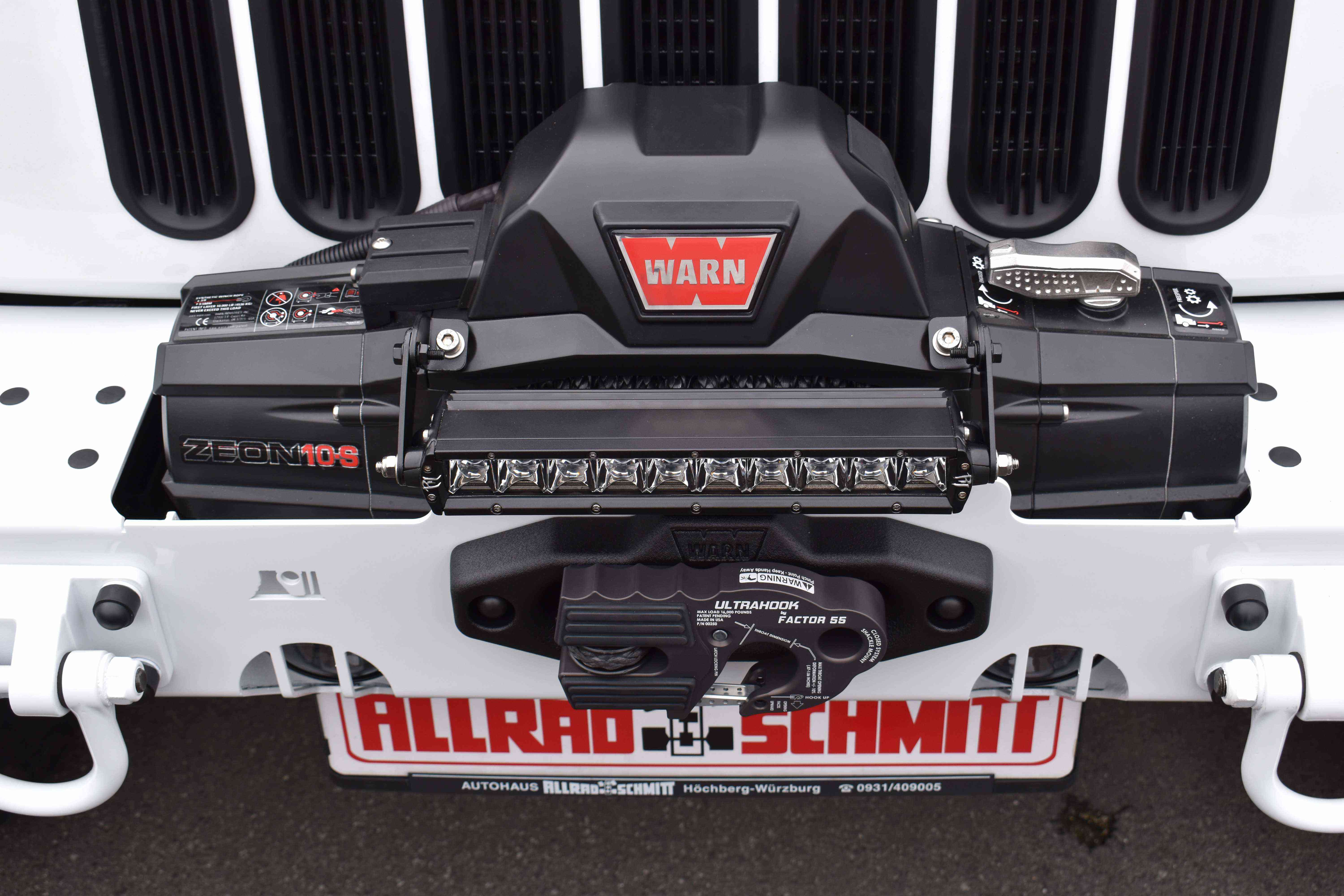 ultrahook windenhaken eloxiert black