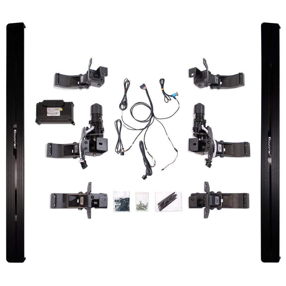 Bawarrion Powerslide - Elektrische Trittbretter für Jeep Wrangler JL 4,-Türer