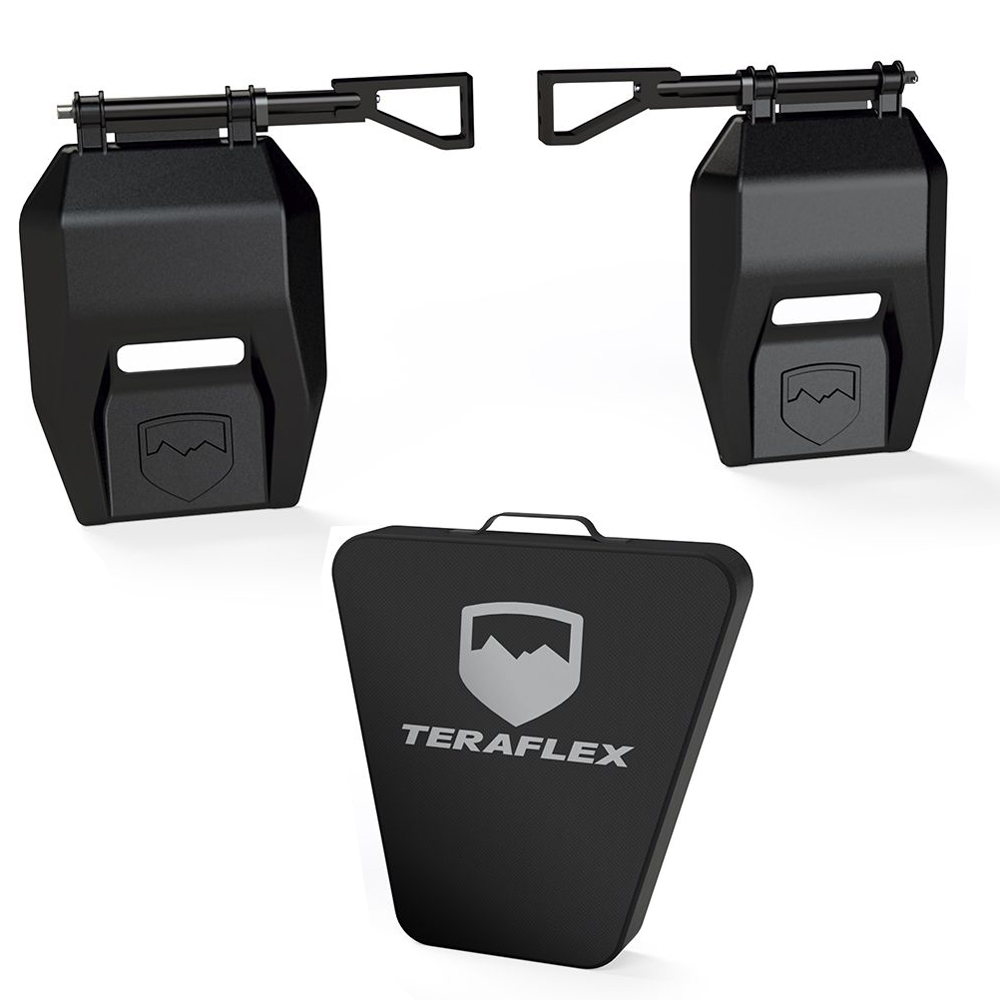 Teraflex - Mud Flaps/Schmutzfänger Kit hinten passend für Jeep Wrangler JL