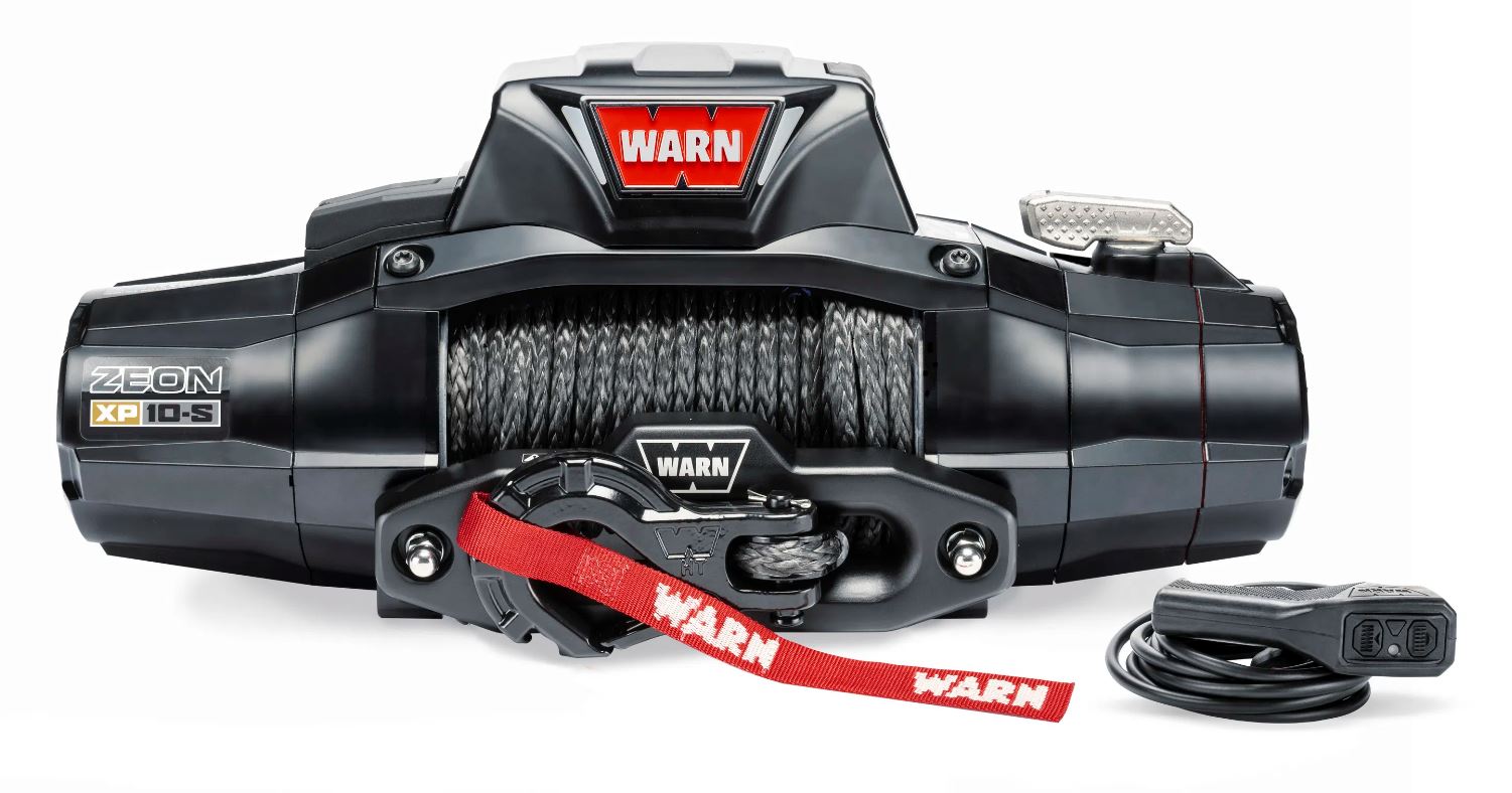 WARN Seilwinde ZEON XP 10 12V 4.535 kg Zugkraft inkl. Kunststoffseil