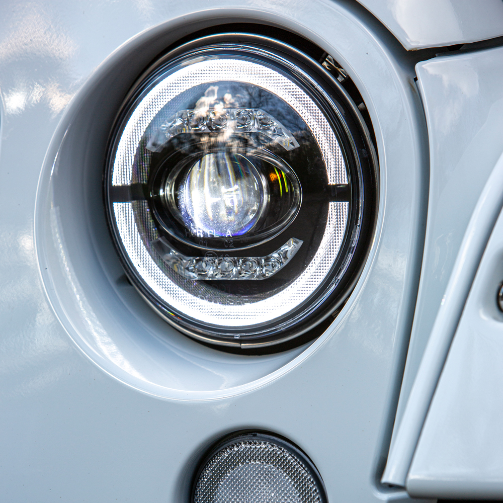 Scheinwerfer Set Bi-LED 7" mit E-Prüfzeichen