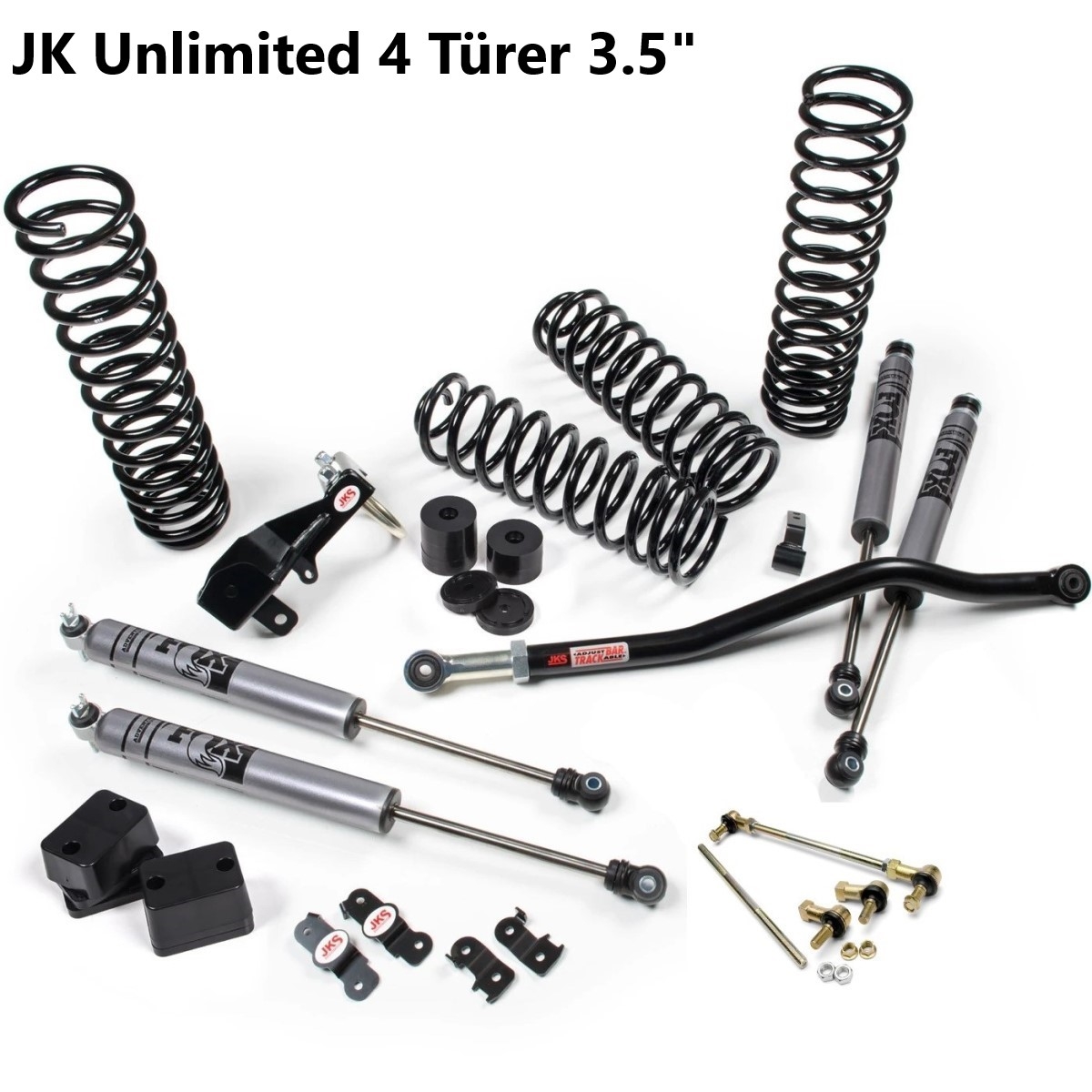 Fahrwerk Jeep Wrangler JK + 3,5'' 4D Geometry Correction