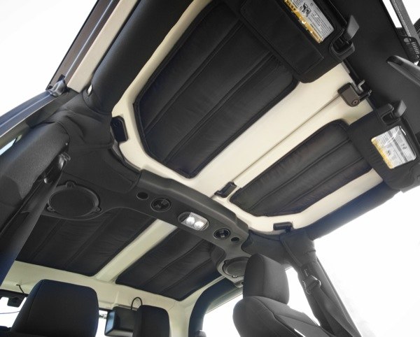 Jeep Wrangler Hardtop insulation isolation 
