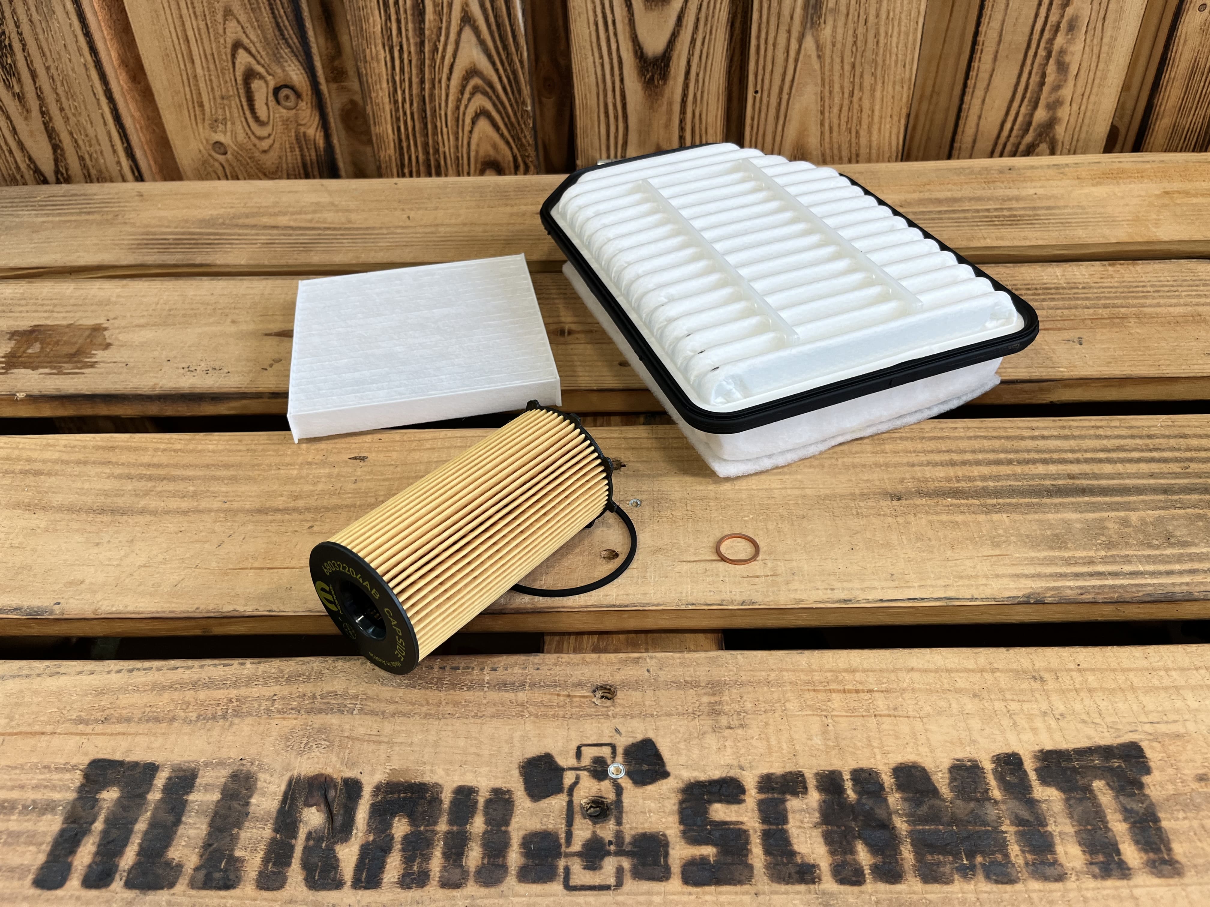 Service-Paket für Jeep Wrangler JK 2.8L