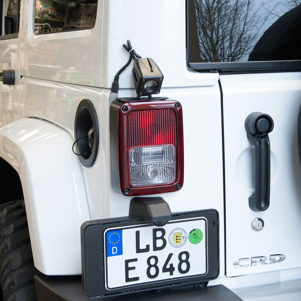 Halterung Zusatzlicht Jeep Wrangler JK Rückleuchte