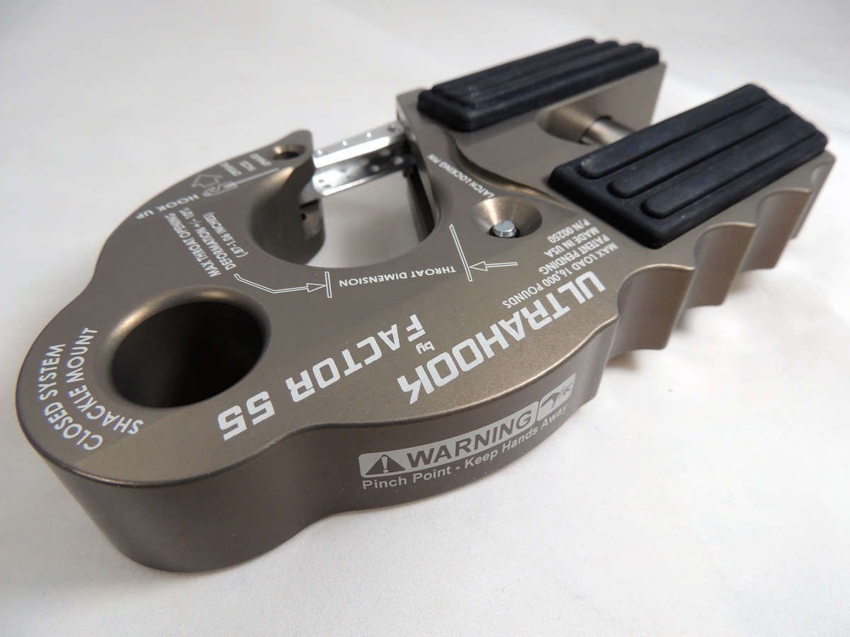 Ultrahook windenhaken Aluminium Jeep Wrangler