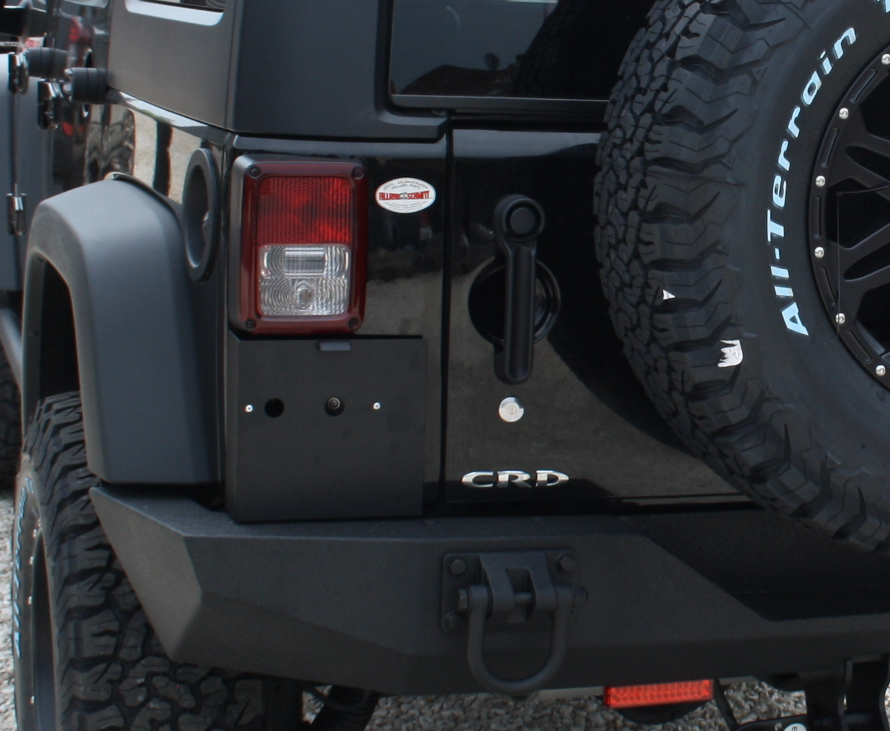 Nummernschildhalter Jeep Wrangler JK