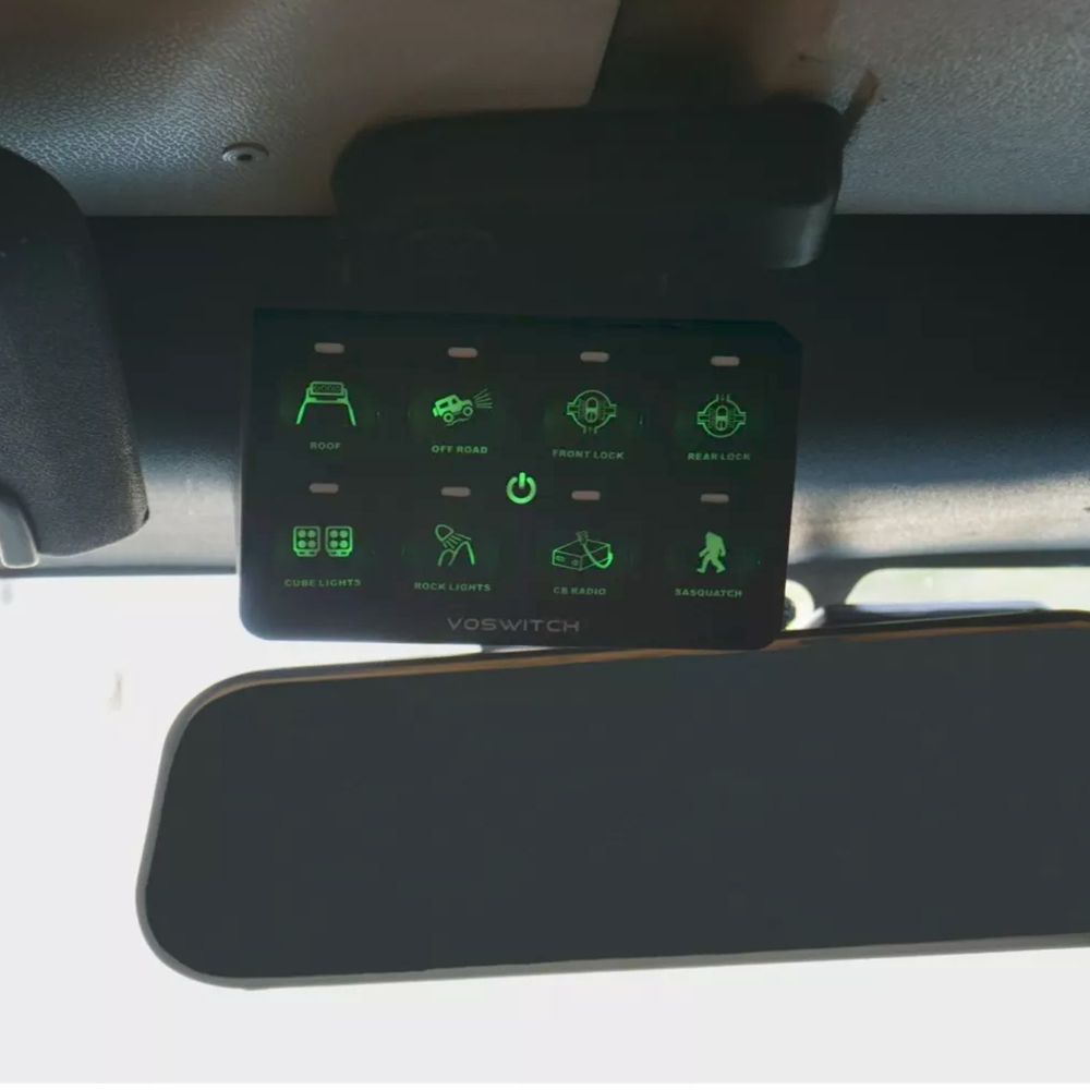 Schalterpanel hintergrundbeleuchtet JK