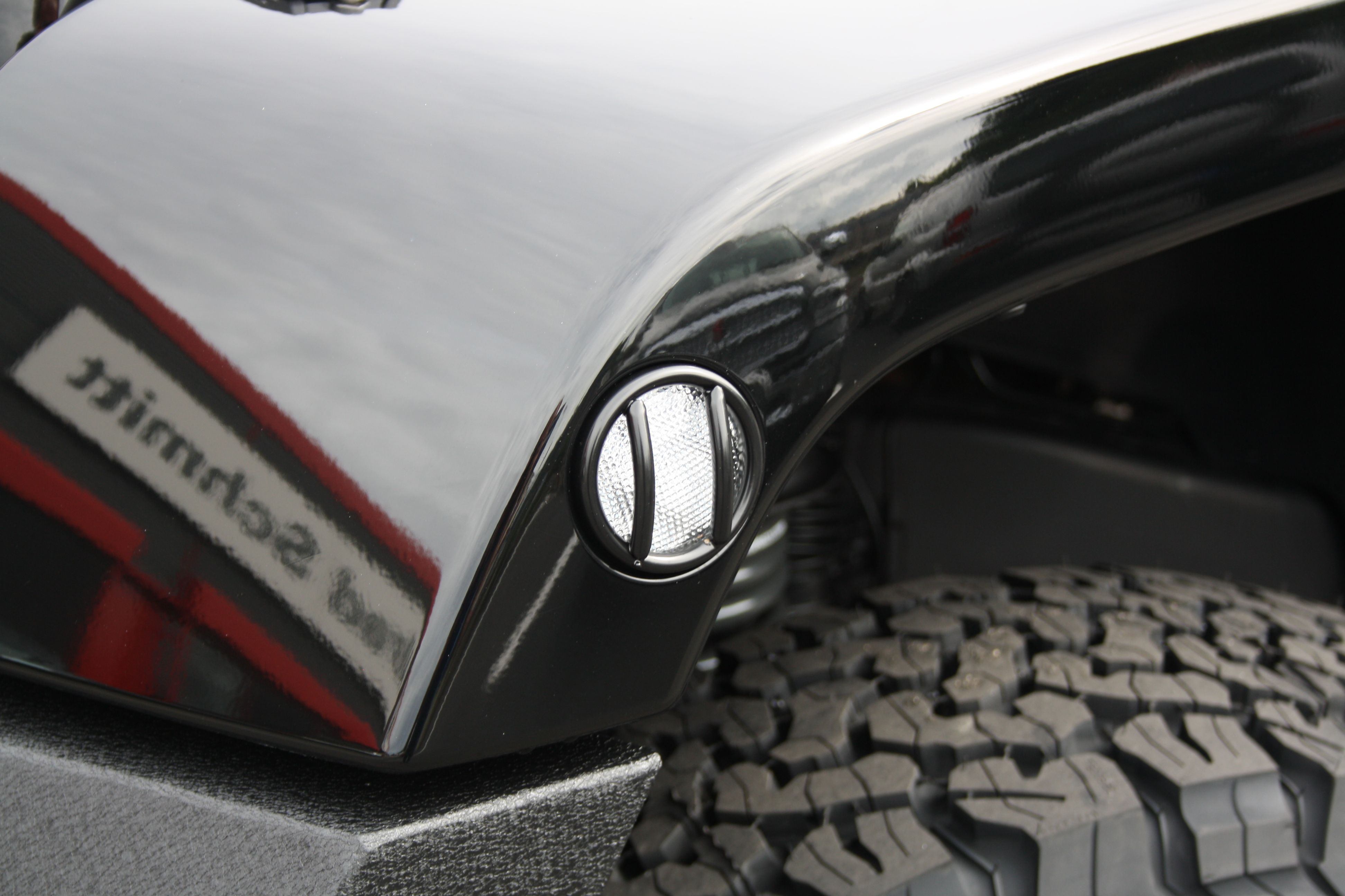 Seitenschutz side marker light guards rugged ridge Jeep Wrangler