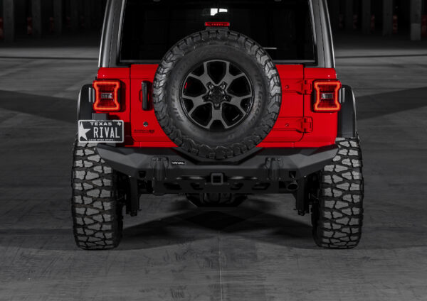Rival Alu HD-Heckstoßstange Stubby Jeep Wrangler JL all