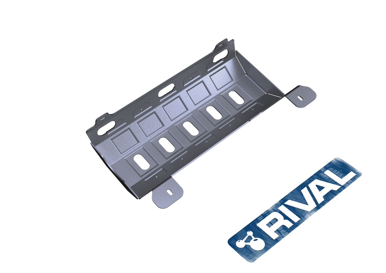 RIVAL Auspuff Unterfahrschutz für Jeep Wrangler JK Alu