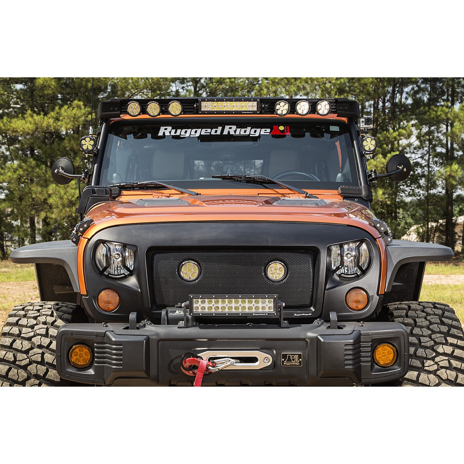 elite head light guards jeep wrangler
