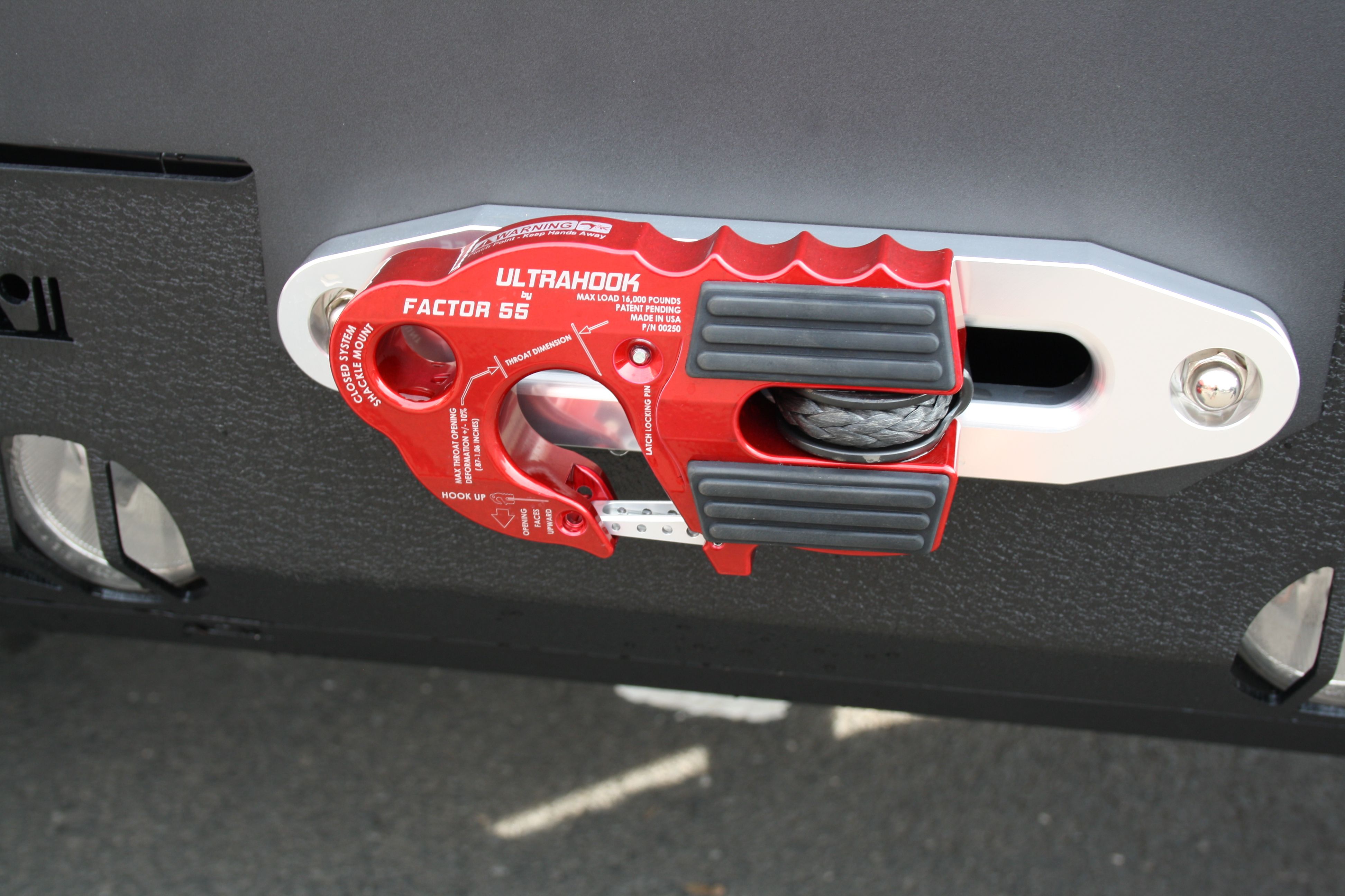 factor 55 ultrahook winch hook