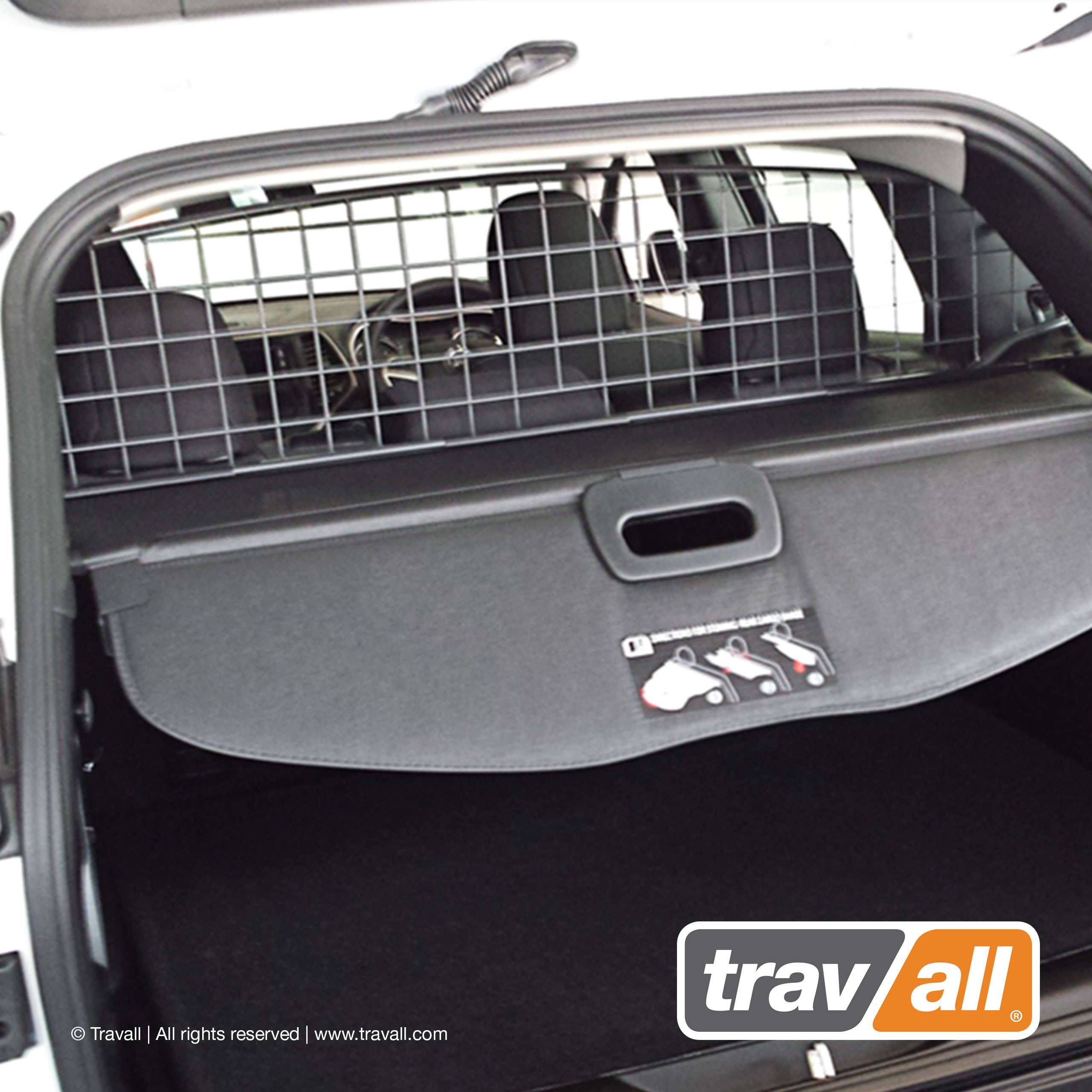 TRAVALL Kofferraum-Trenngitter für Jeep Cherokee