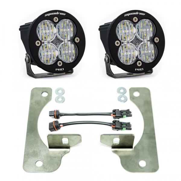 Umrüstkit LED Nebelscheinwerfer auf Squadron-R Pro Jeep JL /JT