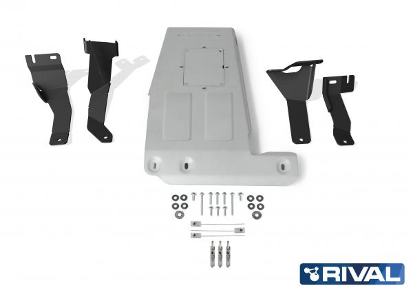 RIVAL Motor Unterfahrschutz für Motor/Getriebe passen am Wrangler JL 2-türer & 4-türer