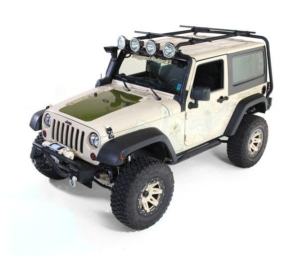 Jeep Wrangler JK Dachträger Sherpa Rugged Ridge