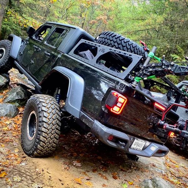 EVO MFG Bed Rack Half Height Träger