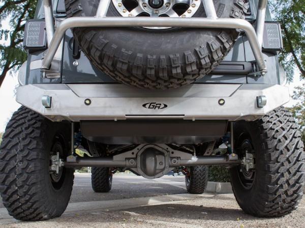 Genright Heckstoßstange Aluminium für Wrangler JK