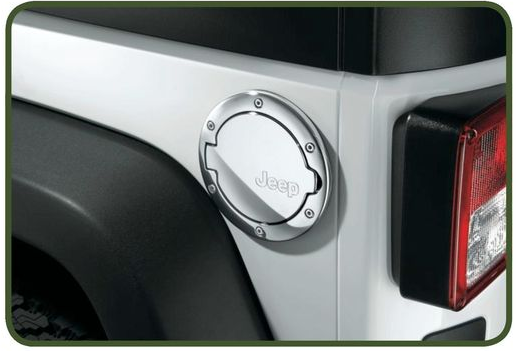Tankdeckel Jeep Wrangler JK Mopar Chrom