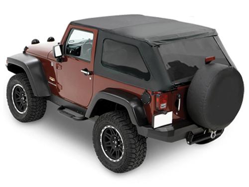 Trektop NX Factory Style - Black Diamon Wrangler JK 2D