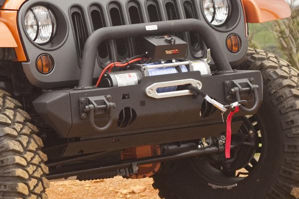 Stubby Ends Stoßstangenecken für XHD Front Bumper von Rugged Ridge Jeep Wrangler