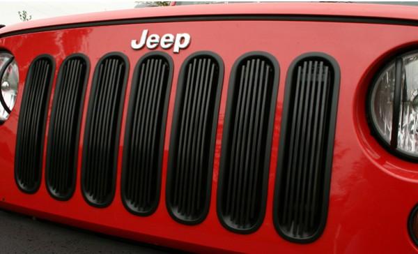 billet grill insert for jeep wrangler JK 