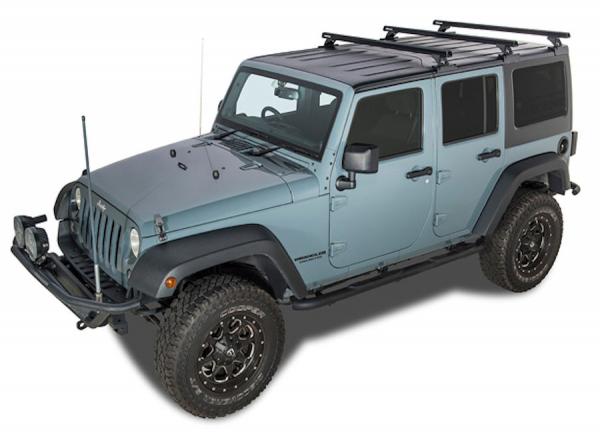 Rhino Rack - Heavy Duty Querträger Dachträger Backbone System - Wrangler JK 4D