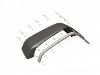 Kotflügel Verbreiterung Spacer +25mm für Wrangler JL/JT Kotflügel Verbreiterung Spacer +25mm für Wrangler JL/JT