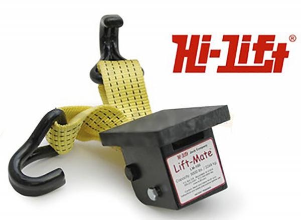 Hi-Lift Felgenadapter mit Gurt und Haken