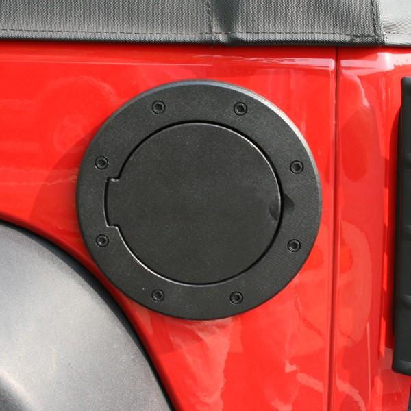 fuel tank cap black powder Jeep Wrangler JK