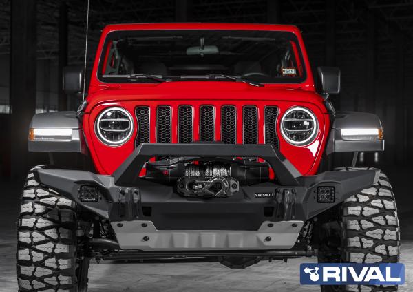 Rival Alu HD-Seilwindenstoßstange Jeep Wrangler JK, JL all