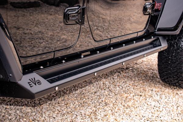 EVO - Rocker Step / Trittbretter Rock Rails für Wrangler JL ab 2018