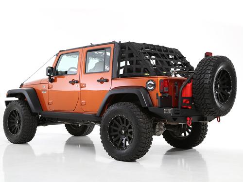 Honutige Auto-Dachnetz für Jeep-Wrangler-JK 07–18, Netz-Cargo-Netz, bequem,  elastisch, Autodach-Hängematte oben, strapazierfähiges Oxford-Gewebe,  wasserdicht: : Auto & Motorrad