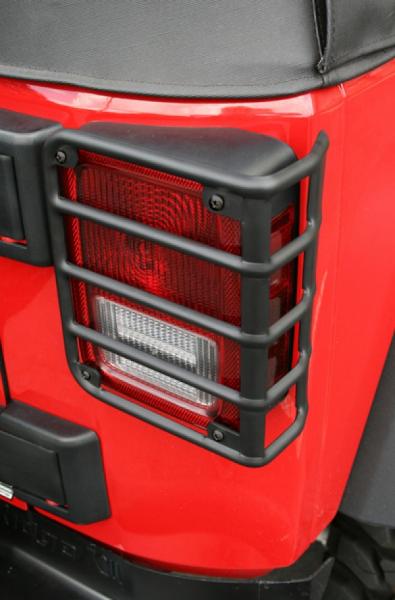 rear light guards Rückleuchten Schutz schwarz Rugged Ridge Wrangler JK