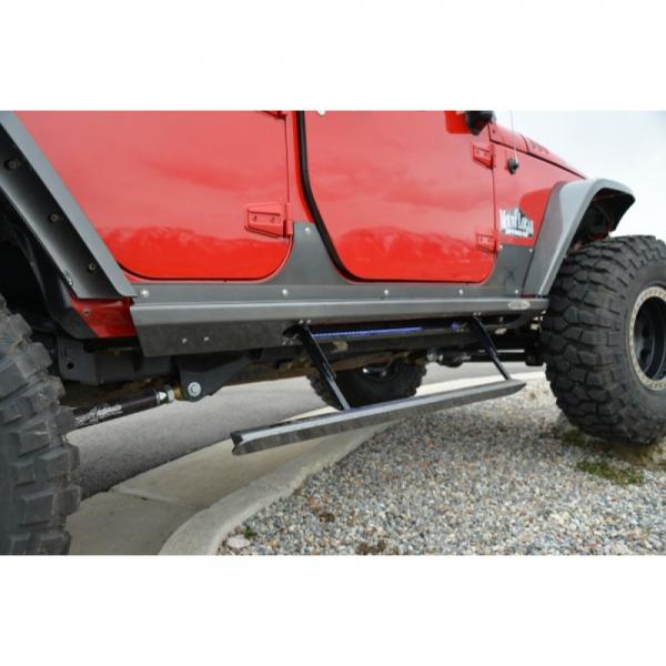 Step Sliders Trittbretter Jeep Wrangler Unterfahrschutz