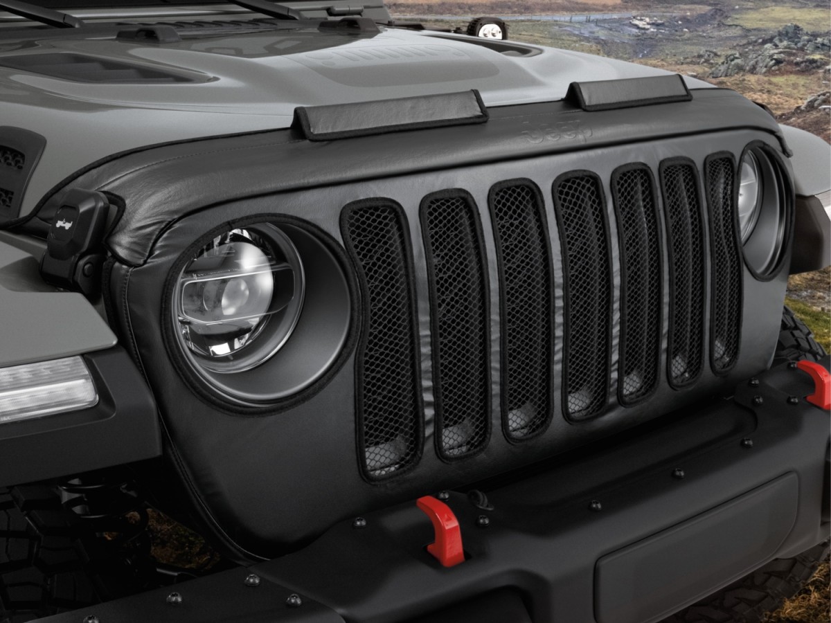 Kühlergrill Kunststoff schwarz passend für Jeep Wrangler