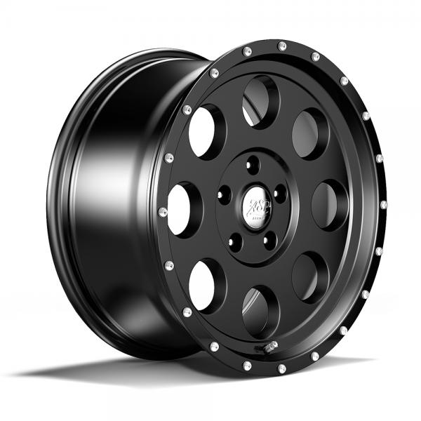 ASP Alloys 1426 Serie Alufelge Schwarz / Gunmetal 17 & 18 Zoll für Wrangler JK 2007 - 2018