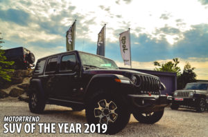 Jeep Wrangler JL Gewnner bei Motortrends SUV of the Year 2019